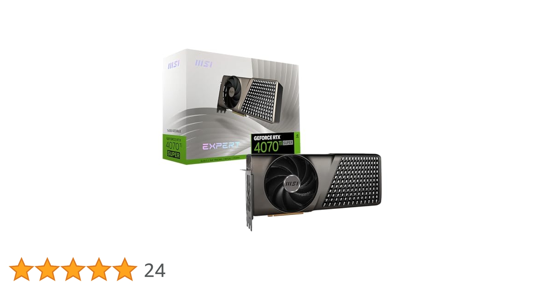 Amazon | MSI Gaming RTX 4070 TI Super 16G Expert Graphics