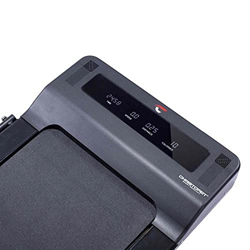 Christopeit Sport Walking Pad CS 2000 - Heimtrainer mit Walkingsticks und Fernbedienung - Elektrisches Laufband - 8 km/h – Bild 4