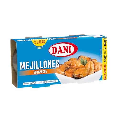 Dani Mejillones en Escabeche, 2 x 160g