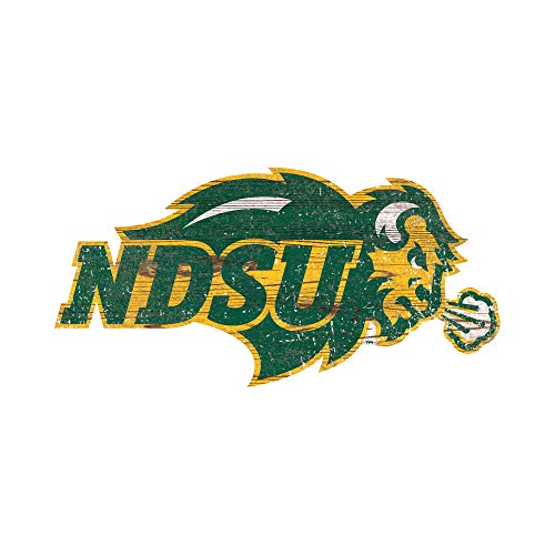 Fan Creations NCAA North Dakota Unisex University of Nebraska Team Logo 8in Cutout, Team Color, 8 inch