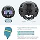 Favoto Mountainbike Fahrradhelm mit Schirm Leicht - Doppelte Inmould Technologie MTB Helm für Damen Herren Rennradhelm L(59-61cm) Verstellabr Grau