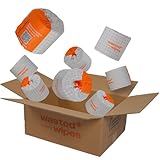 Wasted*Wipes Bamboo Toilet Paper – 24 Rolls, 500 Sheets Per Roll (60% Larger Rolls), 2-Ply, Septic Safe, Eco Friendly Toilet Paper