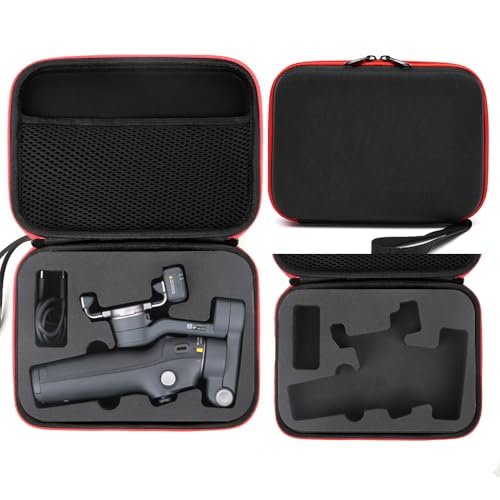 Osmo Mobile 8 �p ���[�P�[�X ���[�o�b�O �L�������O�P�[�X �h�� �ϏՌ� �ω��� ���s�p (Black)