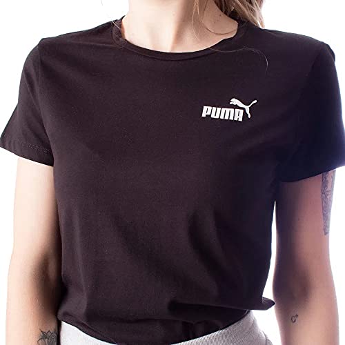 ESS SMALL LOGO TEE W, preto, M