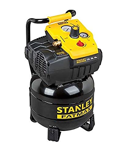 Stanley - Compressore senza olio verticale 24L 1,5 HP