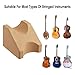 COKUMA Cork Guitar Neck Rest, Two Different Heights with Soft and Smooth Surface, Guitar Accessories for Restringing, Polishing and Maintenance, DIY Guitar Tools for Luthier and Guitar Fans