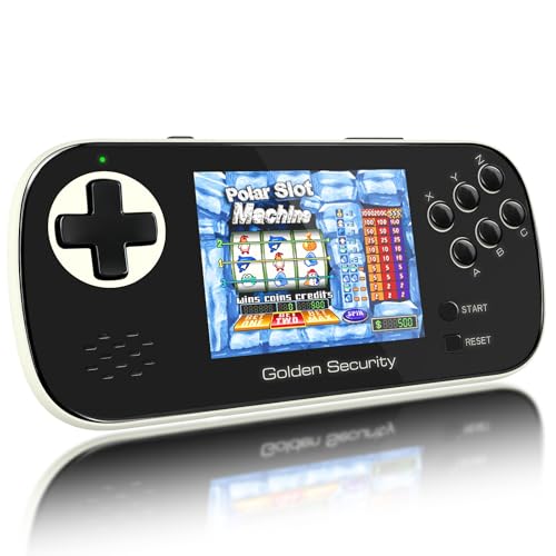Console de jeu portable pour enfants, grand écran de 3,5 pouces préinstallé 156 jeux vidéo rétro HD classiques avec batterie rechargeable, cadeau console...