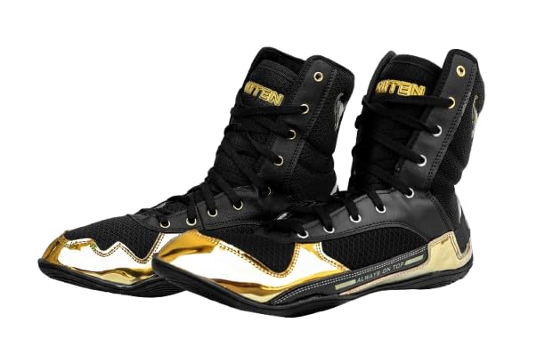 Boxing Shoes for Men | Lace up Polyurethane Rubber Boxing Shoes-image-25