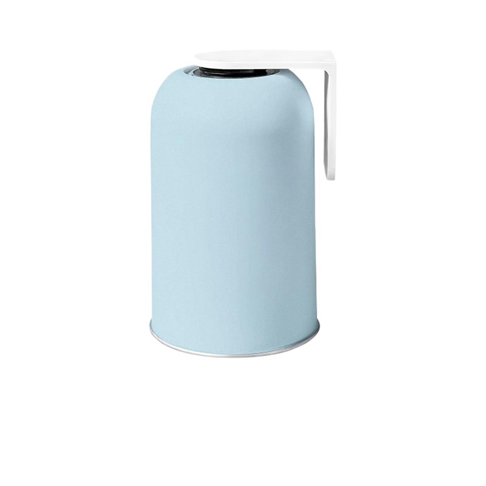 1Pcs Mouthwash Cup Tooth Brushing Cups Wall Mounted No Punching Household Water Large Capacity For Bathroom, Washroom(Blue)