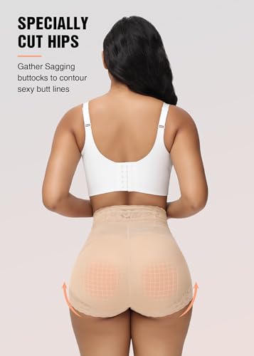 SHAPSHE Tummy Control Shapewear Shorts Fajas Colombianas Moldeadoras Compression Underwear Flat Tummy Butt Lifter Panties3