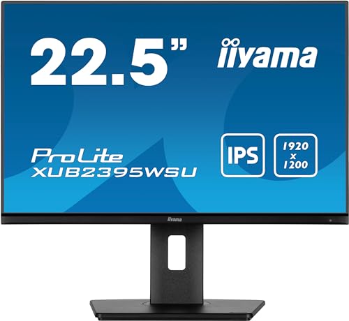 Monitor 1920x1200 iiyama XUB2395WSU-B5 IPS con DisplayPort y HDMI