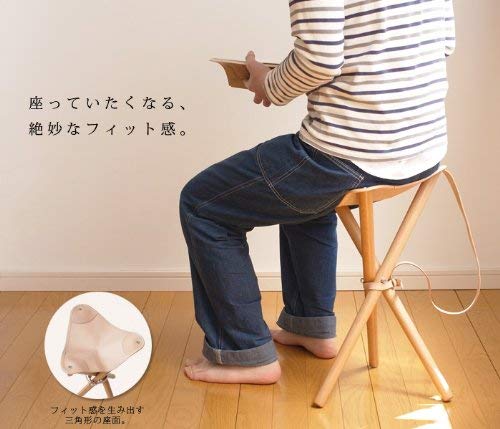 【ウッドアンドフォーク】ハンティングチェア　キャンプスツール Wood&Faulk Camp Stool ウッドアンドフォーク キャンプスツール