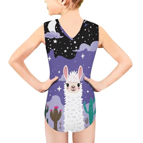Image of Fashion Print One-Piece Swimsuits for Girls,Soft Stretchy One Piece Bathing Suit Quick Dry Beach Swimwear 5-14 Years