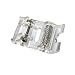 HONEYSEW Low Shank 722 Roller Sewing Machine Presser Foot Leather for Brother Janome Singer