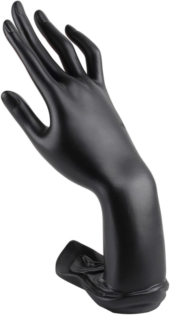 CONGRUI Mannequin Hand Jewelry Display Holder For Bracelets And Necklaces Elegant Black Professional Personal
