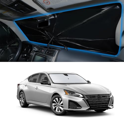 Image of Windshield Sun Shade Umbrella for Ni- ssan Altima 2019-2026