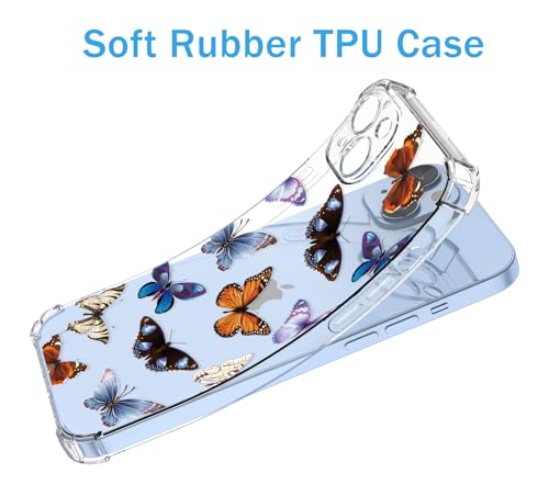Coque Samsung Note10 Plus antichoc transparente motif papillon pour éviter les rayures - 6