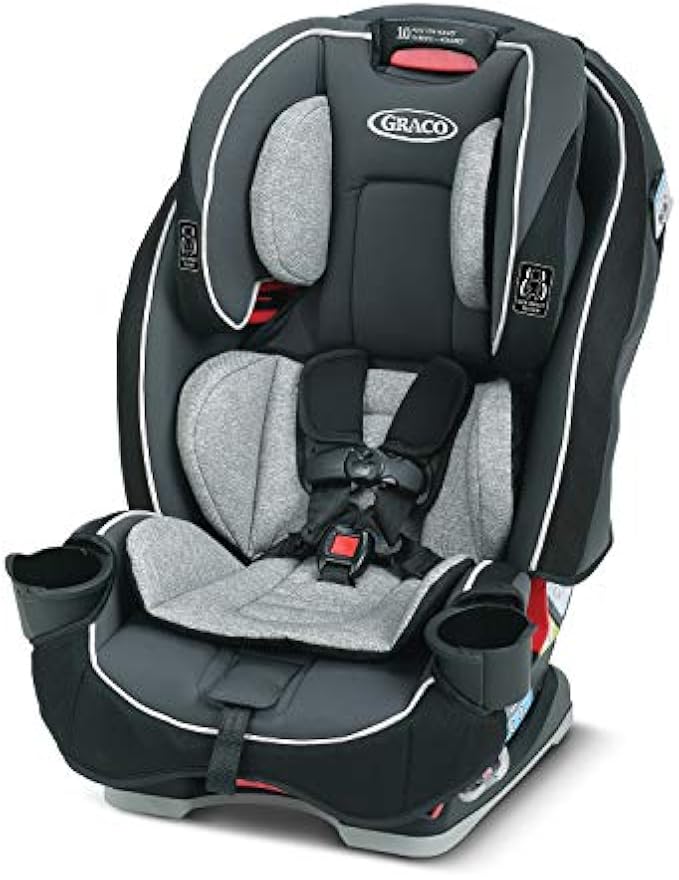 Graco Slimfit 3 in 1 Car Seat | Slim & Comfy Design Saves Space in Your Back Seat, Darcie