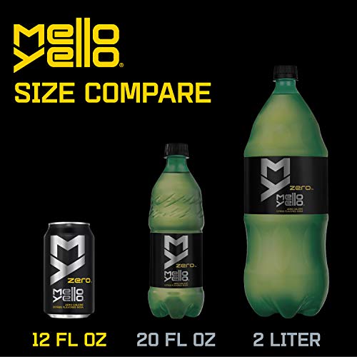 Image of Mello Yello Fridge Pack Bundle, Zero Calorie Citrus Falvoured, 12 Fl Oz (Pack of 36)