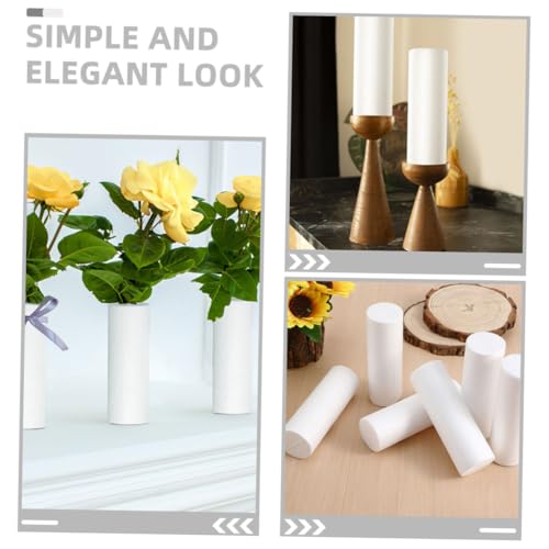 Cilindros de espuma resistentes y multiusos para decoraciones y proyectos DIY 8
