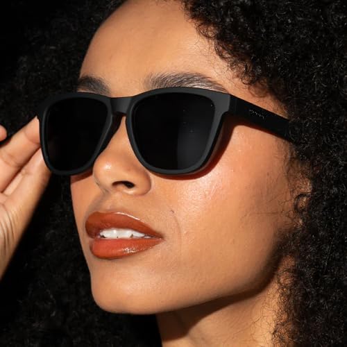 goodr A Unicorn's Calamity Polarized Sunglasses for Men & Women, Medium Sized (OG), Black Solid Frames with Black Non-Reflective Glare Reducing Lenses, UV400 Protection, No Slip, No Bounce4