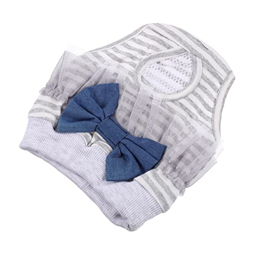 CIYODO Female Dog Diapers Cotton Pet Sanitary Pants Easy Off Underwear Diaper Leak Pet Underwear