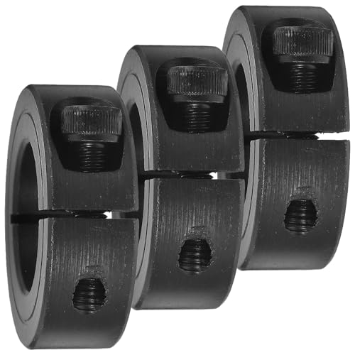 SOPOTUTU Collarín de Acero Inoxidable M6 para Silla de Oficina, Soporte Reutilizable sin Herramientas, Adecuado para Reparación DIY de Sillas Rodantes Negras