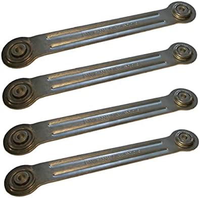 Patio Glider Replacement Bearing Bracket Rocker Arm Hardware Repair Kit for Outdoor and Indoor Furniture Adirondack Chair - 9" Length - 4 Pack