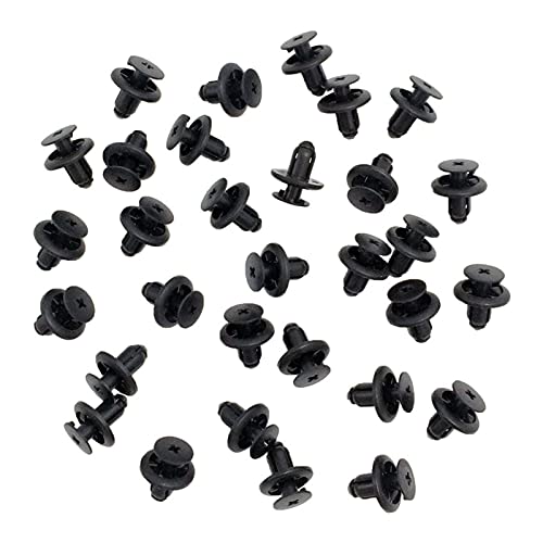 Clips de voiture et rivets en plastique de 90 pcs, push pins pour pare-chocs Tribeca