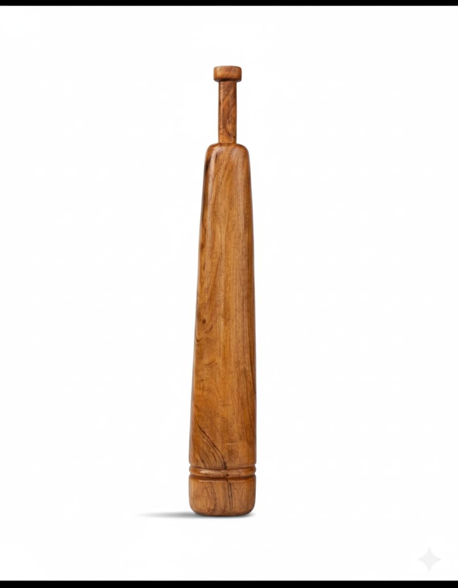 AZ Enterprises one hand Taper Mugdar – Handmade Sheesham Wood Indian Club for Strength Training, Grip Strength, Shoulder Mobility (2, Kilograms)-image-36