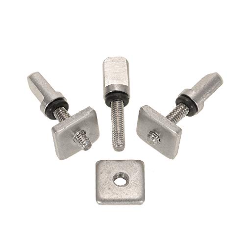 Parafusos, Andoer 3 Parafuso de barbatana deslizante de longboard prancha de surfe e kit de substitu