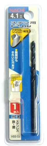 ナチ ステンレス用ドリル 1本入り 4.1ミリ