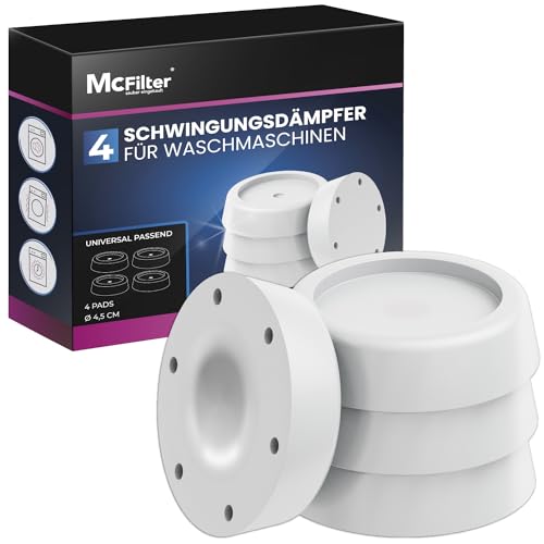McFilter I 4 Schwingungsdämpfer für Waschmaschinen und Trockner I...