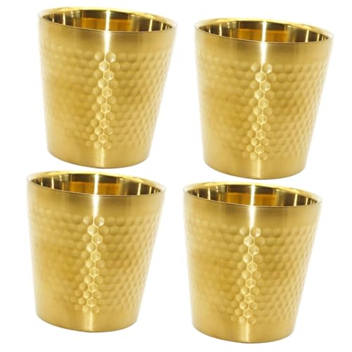 minkissy 4 Pcs Men's Shaving Bowl Shaving Bowl Lid Included Large Size Stainless Steel Safe for Daily Use