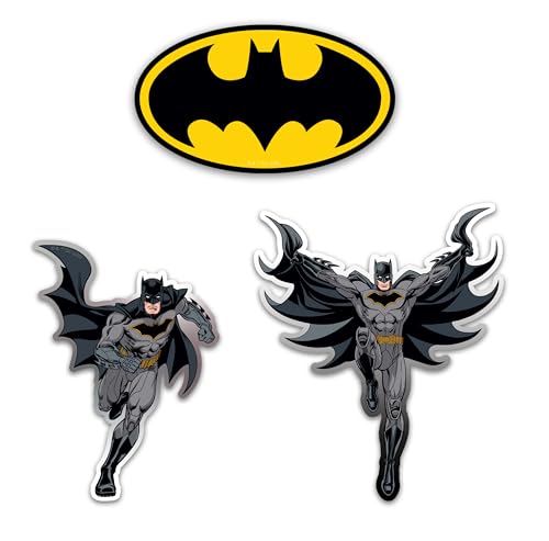 Elektroplate Batman Action & Logo Dynamic Car Decals Set of 3