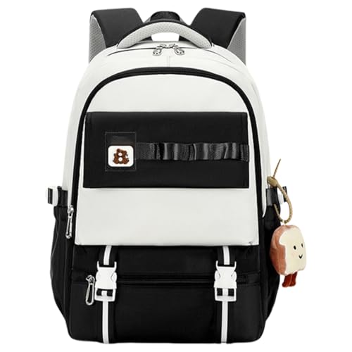 Sac à dos en nylon bohème chic et résistant pour l'ordinateur des adolescentes