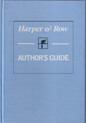 Harper & Row Author's Guide: Harper & Row: Amazon.com: Books