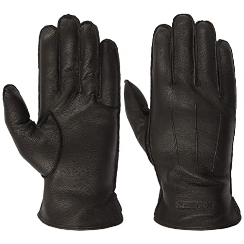 Stetson Classic Uni Goat Leather Gloves Men dark brown 10
