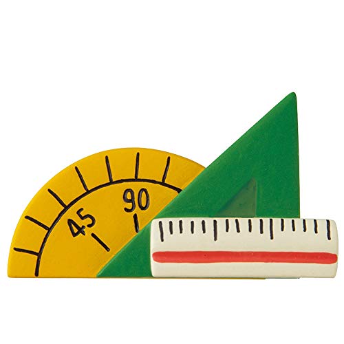 デコレ(Decole) 置物 定規セット 4.3×2.4×H1cm コンコン堂 コンコンブル concombre ZCB-61017