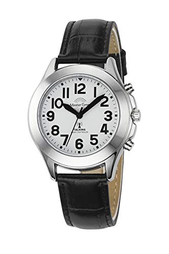 Master Time Funk Quarz Damen Uhr Analog mit Leder Armband MTLA-10705-60L