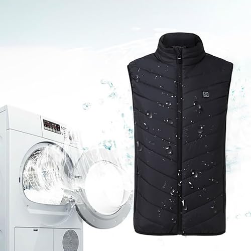 Heated Vest For Men Women Heating Zones Sleeveless Washable Jackets Winter Unisex Clothes Outdoor Work Warming Coat4
