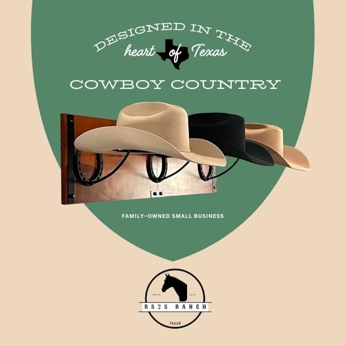 R828 Ranch RY0101 Cowboy Hat Rack For Wall Mount thumb #2