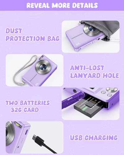 Cámara Digital Compacta + Tarjeta 32GB incluida - Imagen 8