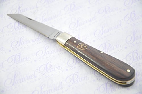 New Joseph Rodgers Rosewood Lambs Foot Sheffield Made Pen/Pocket Knife