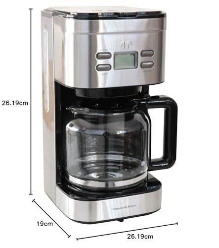 Cafetière filtre programmable CONTINENTAL EDISON Inox - vue 7