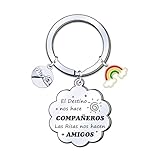 YJYJZX Regalo amigos llaveros regalo amiga llaveros regalo personalizado y divertido compañeros de trabajo Regalo Compañera Trabajo Regalo Despedida Compañera de Trabajo Regalos para Amigas (3)