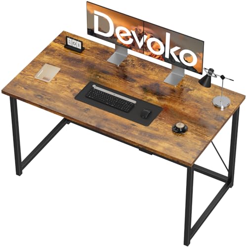 【Versatilità per Ogni Spazio】- La scrivania Devoko è ideale per vari ambienti, tra cui uffici, camere da letto e sale lettura. Con diverse dimensioni e colori disponibili, si adatta perfettamente a qualsiasi arredamento. Un'ottima scelta anche per regali in occasioni come matrimoni, compleanni e festività.