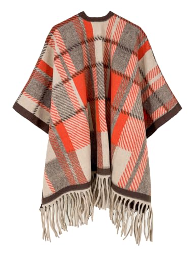 Image of Breezy Lane Shawl Wraps for Women Ponchos Ruana Wraps Cardigan
