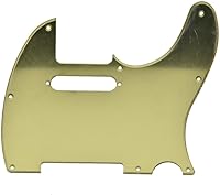 Vista 7 de KAISH Carcasa de 8 agujeros para guitarra Tele, placa antiarañazos TL, mate negro, 1 capa, para Telecaster de EE. UU./México