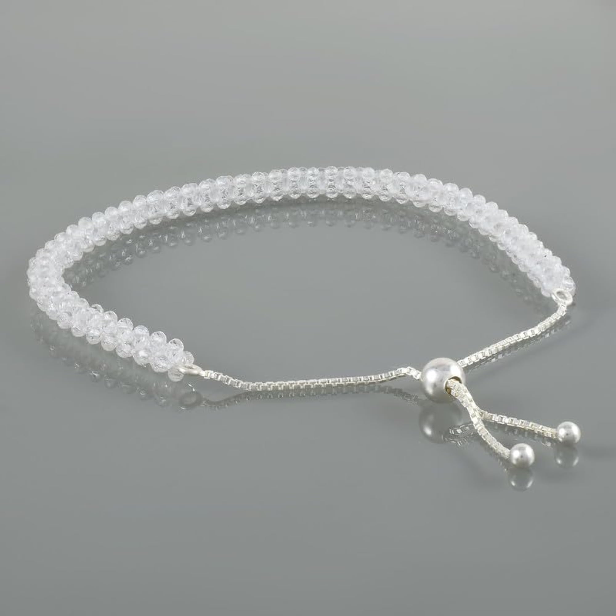 Women's Handmade Multi Layer 925 Sterling Natural Gemstone Bracelet